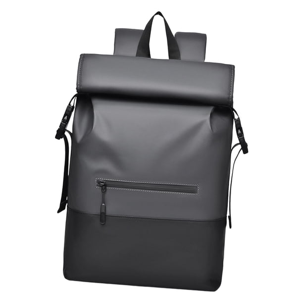 Mochila para portátil duradera, de gran capacidad, portátil, ideal para viajes de negocios y acampada. Gris
