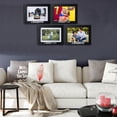 thumbnail image 4 of Klikel Daddy's Girl Picture Frame - Black Wood Frame with Father Sentiments - Holds 1 4x6 Photo with Mat or 1 5x7 Photo Without Mat - Wall Mount and Table Desk Display, 4 of 5