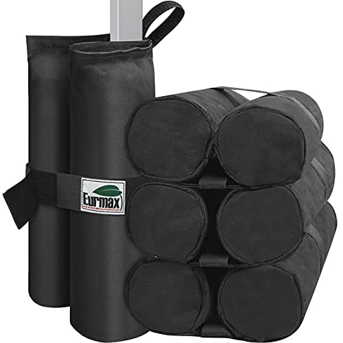 Eurmax USA Weight Bags for Pop up Canopy Instant Shelter, Sand Bags, Leg Weights for Pop up Canopy Weighted Feet Bag Sand Bag,Filler is not Included (