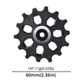 thumbnail image 4 of Soidarity Guía de la polea del desviador trasero de la bicicleta Suministros de la rueda de la bicicleta de montaña 14T Type3 NO3 Soidarity  OD023117-02B, 4 of 6