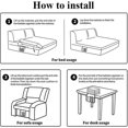 thumbnail image 4 of Sofa Storage Bag Remote Control Mobile Phone Storage Box Sofa Armrest Storage Bag, 4 of 4
