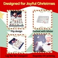 thumbnail image 5 of Christmas Empty Advent Calendar 24 Day DIY Treat Box with 24 Drawers Eco - Friendly Cardboard Xmas Decoration Storage Box 1PC, 5 of 8