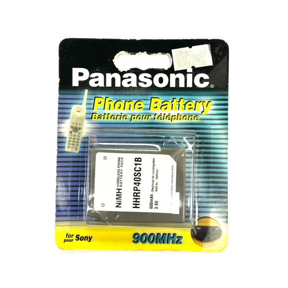 Panasonic: Cordless Telephone Battery |HHRP40SC1B| Sony