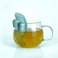 thumbnail image 2 of Creative Manatee Tea Maker Silicone Tea Maker Sea Lion Silicone Tea Bag Tea Strainer (2 Piece) (grey), 2 of 5