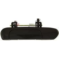 Exterior Door Handle Compatible with 1998-2001 Nissan Altima Front or Rear, Passenger Side Smooth Black
