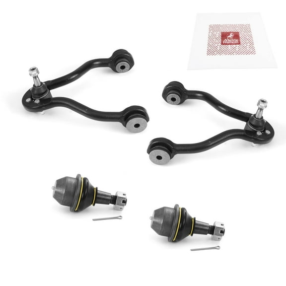 Metrix Premium Chassis Parts - 4 PC Front L/R Upper Control Arm & Front Lower L/R Ball Joint Kit Fits 00 Cadillac Escalade 4WD, 96-99 Chevrolet K1500, 96-99 GMC K1500, RK620720, RK620719, K6509