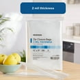 thumbnail image 4 of McKesson Zip Closure Bags - Disposable Clear Bag with Reclosable Zipper, 12 in x 15 in, 100 Count, 10 Packs, 1000 Total, 4 of 11