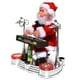 thumbnail image 4 of Santa Claus Doll Electric Musical Instrument Playing Action Toy Party Ornaments, 4 of 5