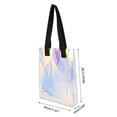 thumbnail image 3 of Unique Bargains Ribbon Printed Gift Bag with Handles Multicolor 11.81"x3.94"x13.39", 3 of 4