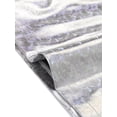 thumbnail image 5 of INSPIRE CHIC Mini faldas metálicas de cintura alta con cremallera frontal Aline para mujer Color plata-B XL, 5 of 5