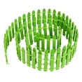 thumbnail image 2 of Mini Wooden Picket Fence,35.43" Flexible Garden Fence Edging, Miniature Garden Fence, Dollhouse Decorative Fence, DIY Micro Landscape Ornament, Small Wood Garden Border for Yard Lawn Craft Decoration, 2 of 7