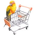thumbnail image 1 of Mini Shopping Cart Creative Alloy Bird Shopping Cart Pretend Toy for Parrot, 1 of 10