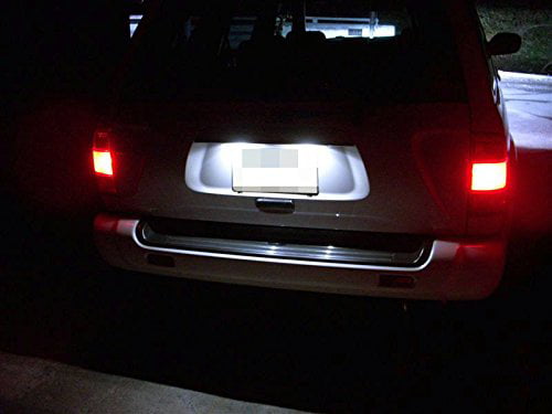 Xenon White 6000k Super Bright LED Replacement Bulbs for Car Interior Dome Map Door Courtesy License Plate Lights Compact Wedge W5W 2835 10 Pcs 4WDKING 194 T10 LED Bulbs 