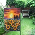 thumbnail image 3 of Sunflowers Summer Garden Flag Farm Barn Floral 12" x 18", 3 of 5