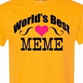 thumbnail image 4 of Inktastic World's Best Meme T-Shirt, 4 of 5