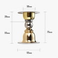 thumbnail image 5 of Stainless Steel Magnetic Door Stopper Sticker Toilet Glass Hidden Door Holders Catch Floor Nail-Free Doorstop Door Hardware 1Pcs, 5 of 6