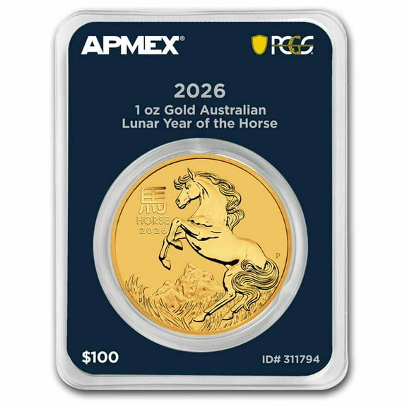 2026 AUS 1 oz Gold Lunar Year of the Horse (MD® Premier PCGS)