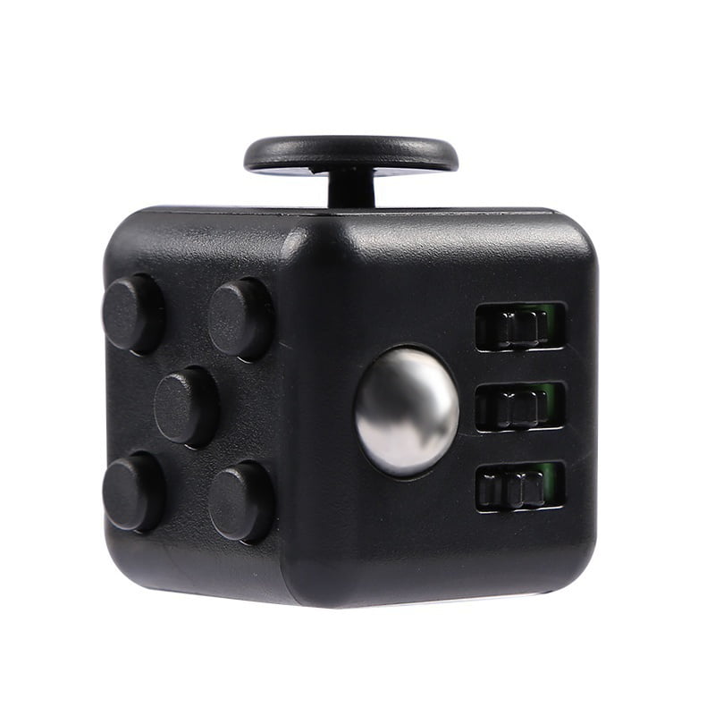 Magic Fidget Cube Anti-anxiety Adults Stress Relief Focus Kids Fun Toy Gift SK 