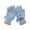 Blue, variant on ZACPNCV Kids Winter Gloves for Boys Girls Children Warm Wool Lined Gloves Toddler Thermal Knitted Mittens Light Blue 7-12 Years