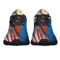 thumbnail image 5 of Filipino American flag Shoes Sneakers Black Size 12, 5 of 7