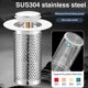 thumbnail image 4 of Basin Pop-up Drain Filter Bathroom Shower Sink Filter Plug Wash Basin Hair Sink Strainer Kitchen Bathtub Stopper, 4 of 5