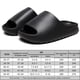thumbnail image 4 of Almohada unisex Sandalias baño ducha con suela gruesa antideslizante (Negro 38-39), 4 of 6
