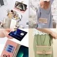 thumbnail image 5 of Dteck Zipper Wallet Case for iPhone 16 Pro,Magnetic Leather Card Slots Case with Hidden Mirror Shockproof Kickstand Flip Cover with Crossbody Shoulder Strap,Pink, 5 of 8