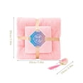 thumbnail image 3 of TERGAYEE Bath Towel Set,Quick Drying Cotton 2 in 1 Bath Towel and Face Towel Soft-Bath Towels Set Multipurpose Use as Bath Fitness,Bathroom,Shower, Sports,Yoga Towel, 3 of 3