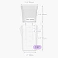 thumbnail image 3 of Mini Self Watering Pots With Labels And Wick Clear Planters With Holes Water Level For Indoor Alocasia Corm Propagation Sowing, 3 of 8