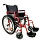 thumbnail image 1 of Silla de Ruedas Todo Terreno Eko-Mobility Plegable Descansa Pies Roja, 1 of 5