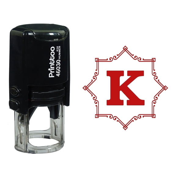 Printtoo UNCONTROLLED COPY Self Inking Rubber Stamp Office Stationary Stamp-Black