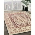 thumbnail image 2 of Ahgly Company Indoor Rectangle Mid-Century Modern Copper Red Pink Oriental Area Rugs, 7' x 10', 2 of 6