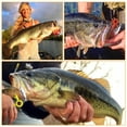 thumbnail image 4 of A 25-piece fishing jig head set, including down-spinning lures, lure heads with rotating blades, and lures with painted eyes, suitable for fishing bass and trout, both in saltwater and freshwater,, 4 of 7