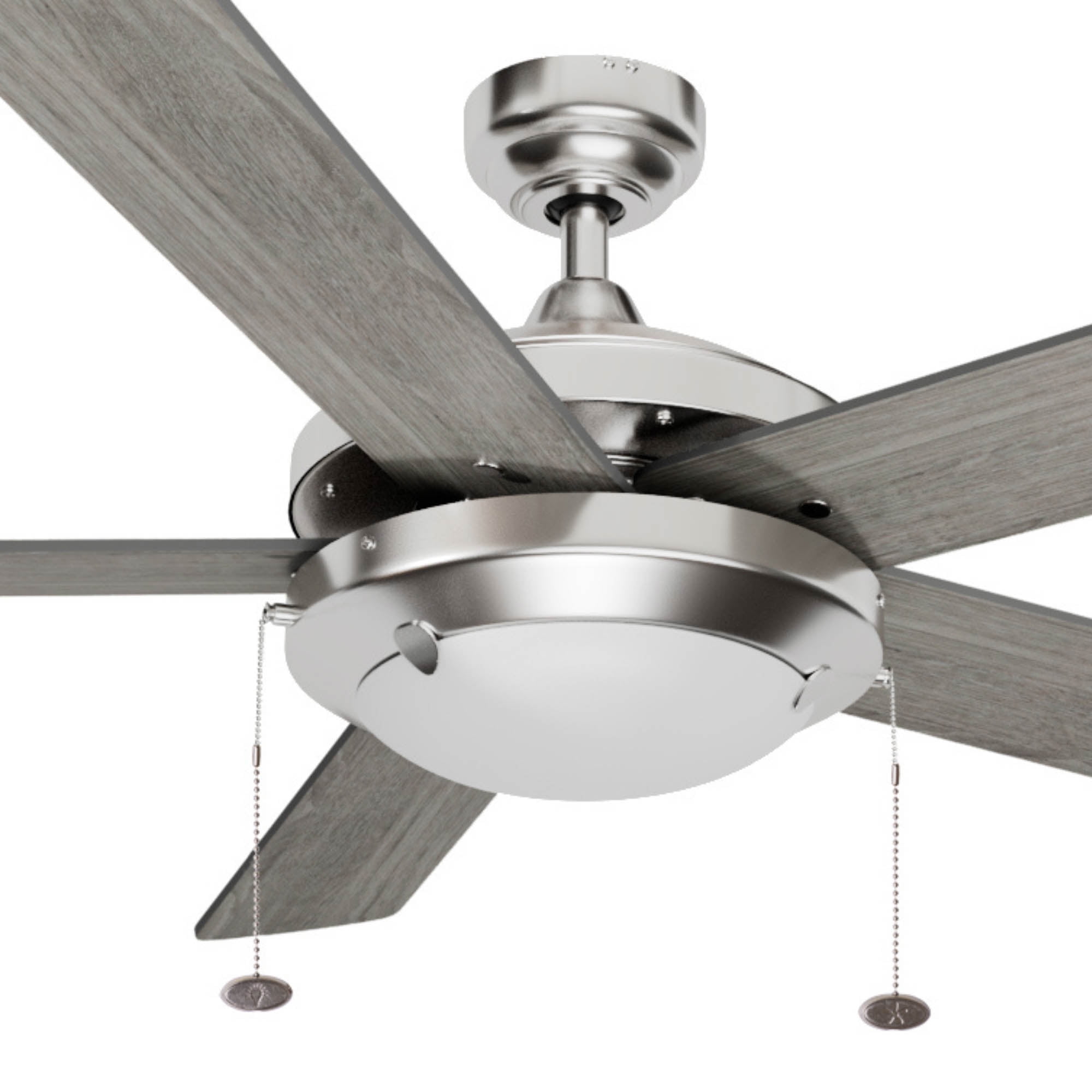 Mainstays 7" Universal Satin Nickel Metal Ceiling Fan Pull Chains