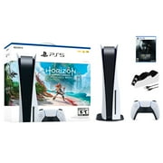 Playstation 5 Horizon Forbidden West Bundle with Resident Evil 8 and Mytrix Controller Charger