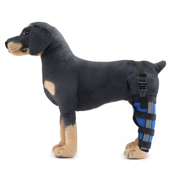 GASTROPOD Original Dog Knee Brace for ACL, Knee Cap Dislocation, Arthritis - Keeps The Joint Warm - Extra Support - Reduces Pain and Inflammation, Blue, XS