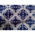 thumbnail image 4 of oneOone Cotton Cambric Fabric Check Kasuri Print Fabric By The Yard 56 Inch Wide, 4 of 4