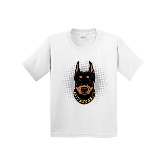 Inktastic Doberman Dog Youth T-Shirt