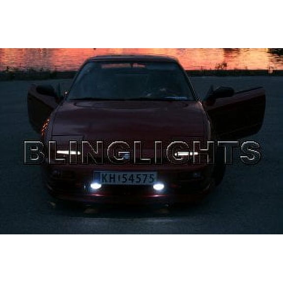 For 1989 1990 1991 1992 1993 1994 Nissan 200SX S13 Xenon Fog Lights Driving Lamps Kit