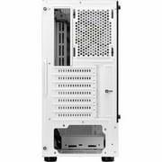 TALOS E3, ATX PC Case, White Gaming Case with 3 Built-in 120mm ARGB Fans, Tempered Glass Panels by Gamdias