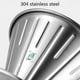 thumbnail image 5 of Coffee Dripper Stainless Steel V-Shape Dripper Coffee Funnel Hand Brewed Coffee Filter Pour Over Coffee Brewing, 5 of 5
