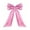 Hot Pink, variant on Large Hanging Satin Ribbon Bow for Room Decoration Wall Decorative Accessory for Birthday Party and Ballerina Girl's Room