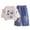White, variant on mgoYE Toddler Baby Girl Clothes 2t 3t 4t 5t Fall Winter Outfits Gifts Sweatshirt Bell Bottom Jeans Bow Pants(Pink,3-4 Years)