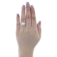 thumbnail image 5 of 14K White Gold Round Solitaire Diamond Halo Wedding Ring Bridal Set 1.15 Ct., 5 of 5