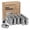 Silver, variant on 24pcs Chrome Silver Bulge Lug Nuts - Metric 12x1.5 Thread Size - 1.75 inch Length - ET Style - Cone Conical Taper Seat Shank - Closed End - Compatible with Select 6Lug Vehicles and Aftermarket Wheels