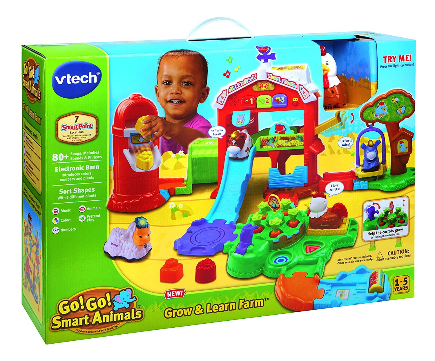 go go smart animals grow and learn farm
