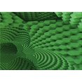 thumbnail image 1 of Ahgly Company Machine Washable Indoor Rectangle Transitional Deep Emerald Green Area Rugs, 5' x 7', 1 of 7