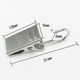 thumbnail image 3 of 60 PCS Drapery Iron Rings Anti-skid Curtain Clips with Hooks, 3 of 5