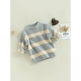 thumbnail image 3 of GXFC Little Boy Fall Sweaters 1T 2T 3T 4T 5T 6T Kids Boy Long Sleeve Contrast Color Knit Pullovers Tops Casual Autumn Knitwear Clothes for Children Boy, 3 of 9