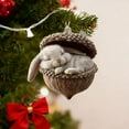 thumbnail image 6 of CoreLiving Woodland Ornaments, Forest Animal Acorn & Acorn Christmas Ornaments Set, Cozy Pine Cone Animal Pendants for Xmas Tree, Wreaths, Garland Decor, 6 of 7